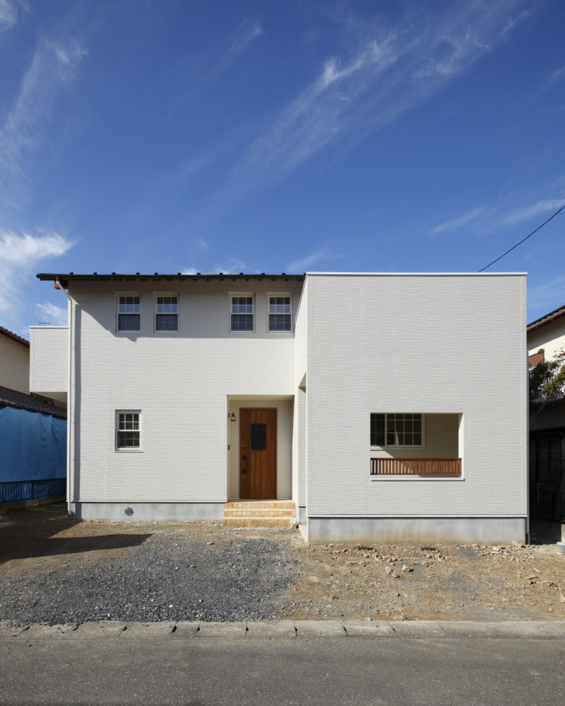 風通しの良い2階がリビングの二世帯住宅｜La ferme RIVAGE